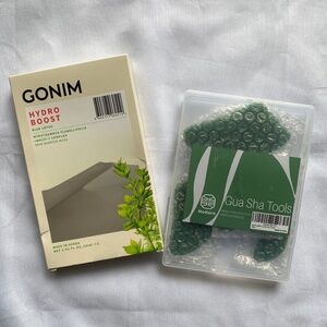 GONIM Hydro Boost Skin Barrier 5 Masks Hydrating Paraben- Gua Sha Massage Tools